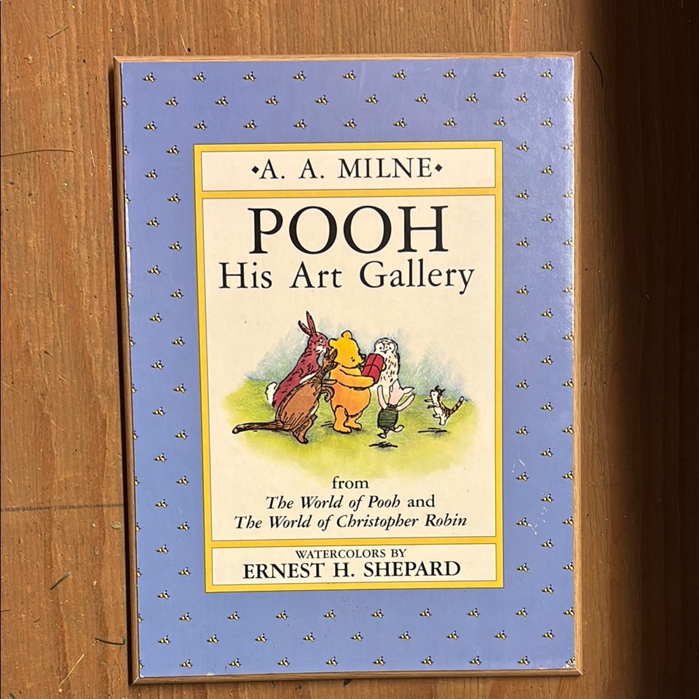 Winnie The Pooh Wooden Plaque